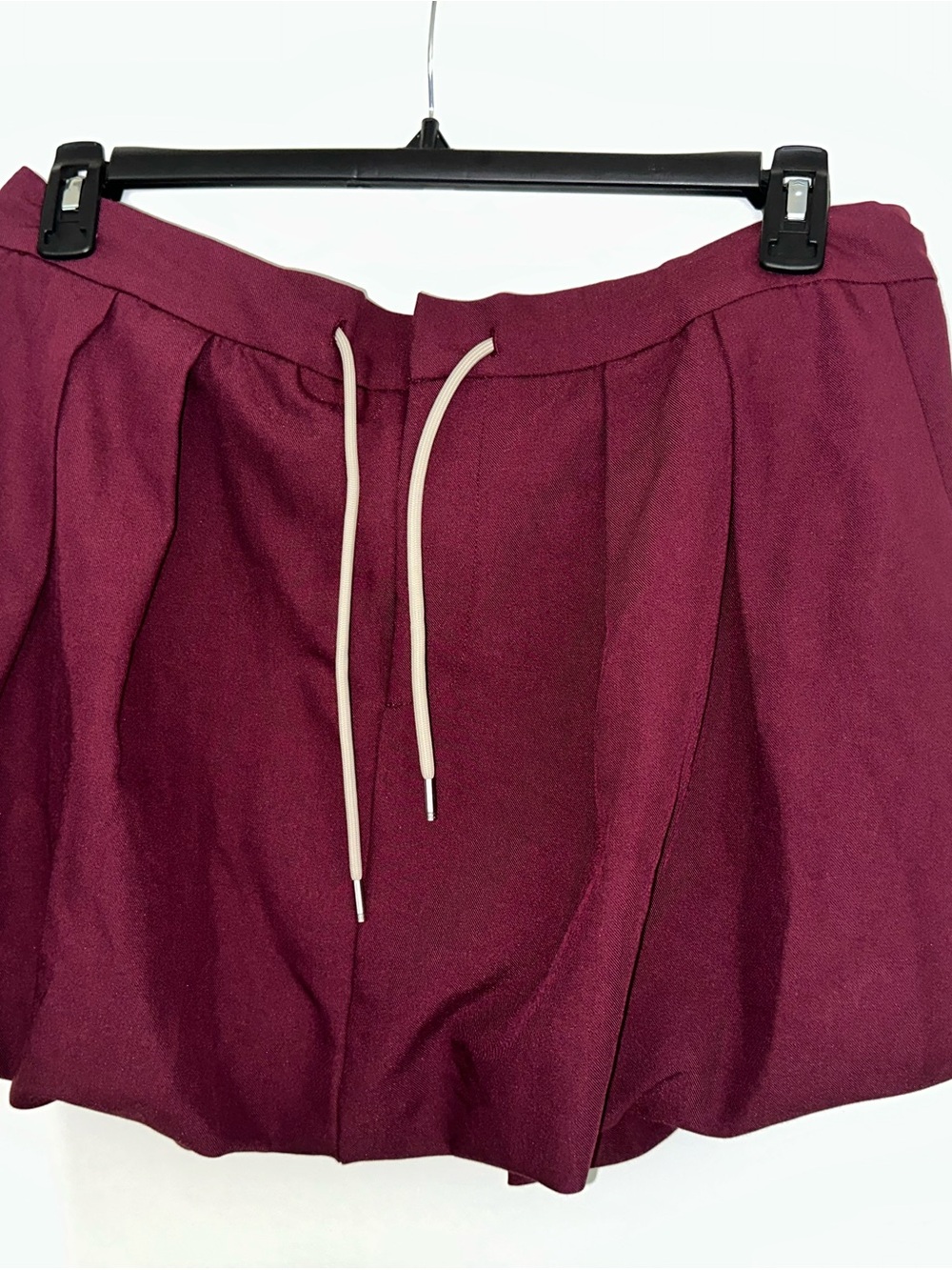 Bar lll Maroon Bubble Skirt NWT
